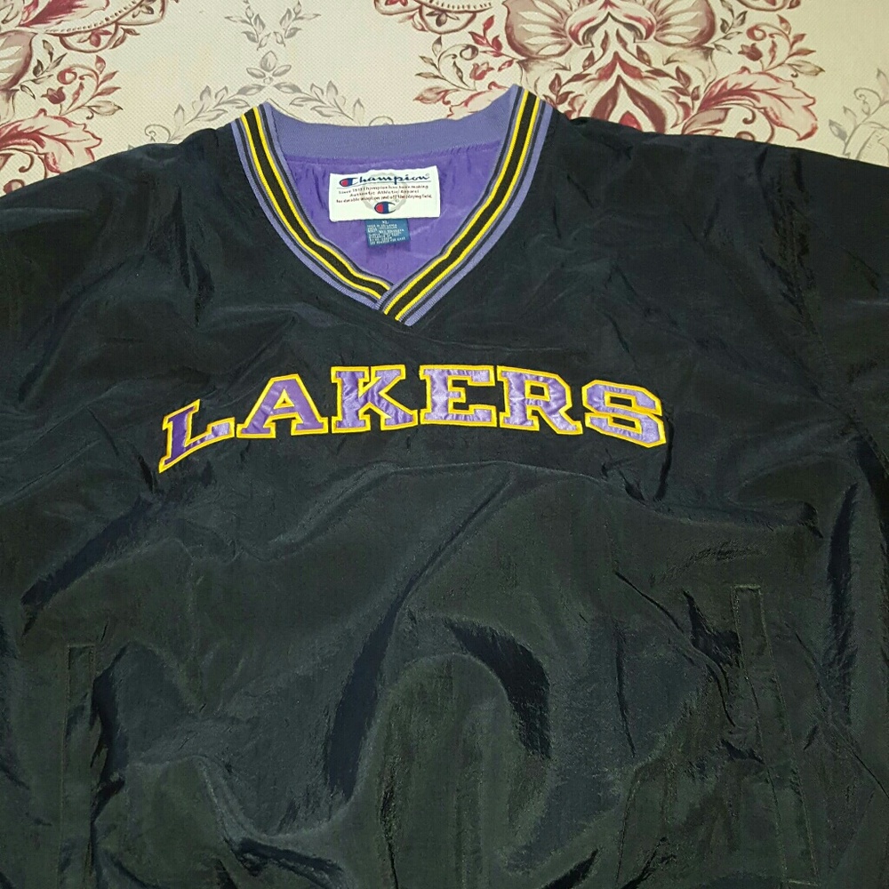 Vintage Champion Los Angeles Lakers Pullover